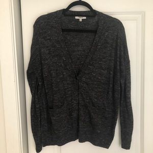 Madewell Charcoal Gray Cardigan